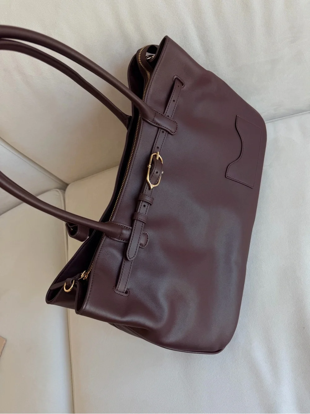 Oleada Marina Tote Leather Tote Bag